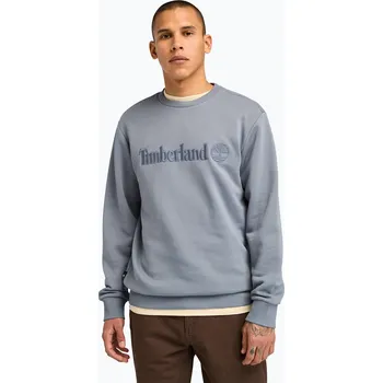 Pánská mikina Pánská mikina Timberland Embroidery Tonal Crew Neck folkstone gray