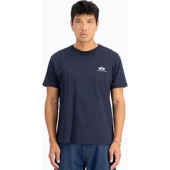 Pánské tričko Pánské tričko Alpha Industries Basic Small Logo rep.blue