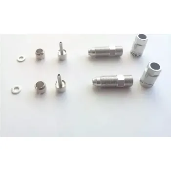 Brzda na kolo Quaxar sada koncovek hadice pro hydraulické brzdy, velký závit