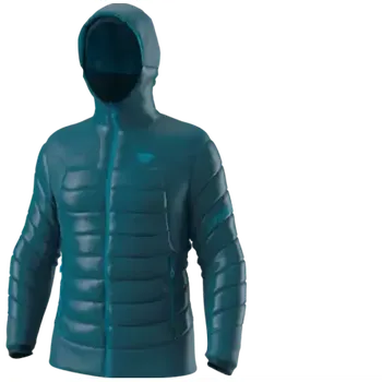 Dynafit Free Down RDS pánská péřová bunda s kapucí Petrol vel. 46/S