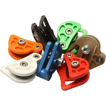 Řetěz na kolo Shaman Racing spodní klecové vodítko napínáku Thor oranžové