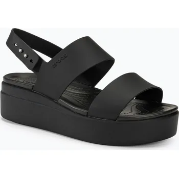 Dámské sandále Dámské sandály Crocs Brooklyn Low Wedge black/black