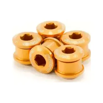 Převodník na kolo Garbaruk sada šroubů do převodníku Zlatá