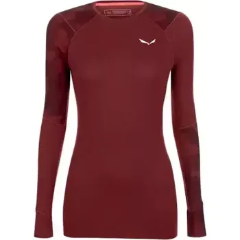 Dámské termo spodní prádlo Salewa Cristallo Warm AMR dámská spodní vrstva Syrah vel. 42/36