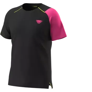 Pánské tričko Dynafit DNA pánské běžecké triko kráký rukáv Pink Glo vel. XL