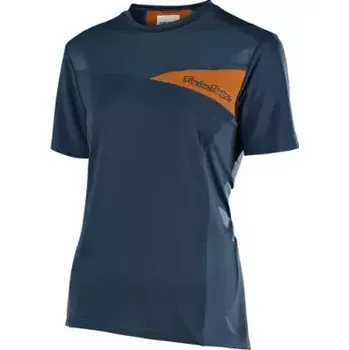 cyklistický dres Troy Lee Designs Skyline dámský dres krátký rukáv Slate/Heather Bourbon vel. L