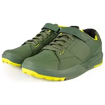 Pánské cyklistické tretry Endura MT500 Burner Flat pánské boty Forest Green EU 42,5