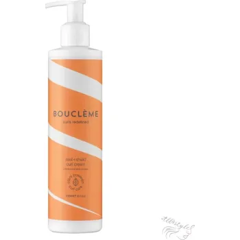 Vlasová regenerace Bouclème Seal + Shield Curl Cream 300ml (Výživný bezoplachový krém s měkkou fixací kudrnaté vlasy hydratuje, chrání, stylizuje a definuje)