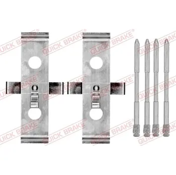 Přislušenství brzdového systému Sada příslušenství, obložení kotoučové brzdy Quick Brake 109-0136