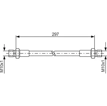 Brzdová hadice Brzdová hadice BOSCH 1 987 476 290