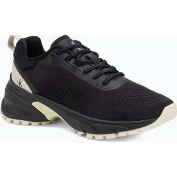 Dámské tenisky Dámské boty Calvin Klein YW0YW01856 Hike Runner Mg Tech Knit black/pistachio/white jade