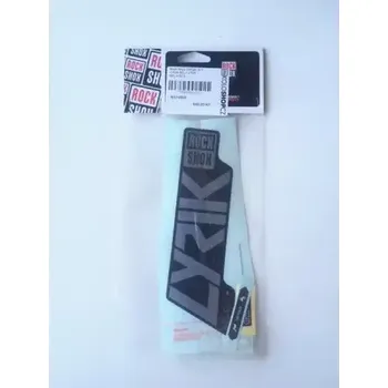 Vidlice na kolo Rock Shox Decal Kit pro Lyrik Select+ 27,5" a 29" Polar Grey/Gloss Black