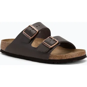 Dámské žabky Nazouváky BIRKENSTOCK Arizona NL Narrow dark brown