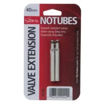 Duše na kolo No Tubes Universal Tubeless nástavce ventilků 40mm - pár