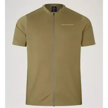 cyklistický dres Endura Loop pánský dres krátký rukáv Tweed Green vel. XL