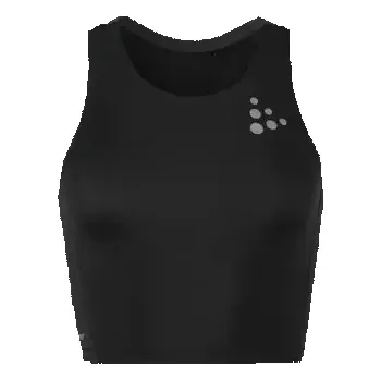 Craft Pro Hypervent Cropped 2 dámské tílko černá vel. S