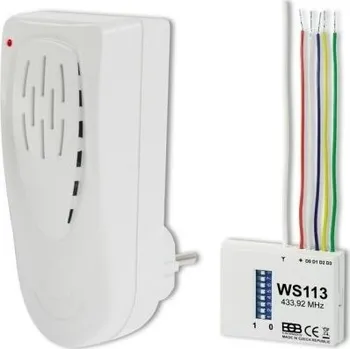 Domovní zvonek Zvonek bezdrát. BZ8-113 ELEKTROBOCK s.r.o. 49-04-031-06013