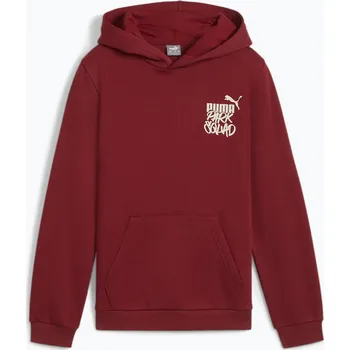Chlapecká mikina Dětská mikina PUMA ESS+MIS 90s Hoodie FL intense red