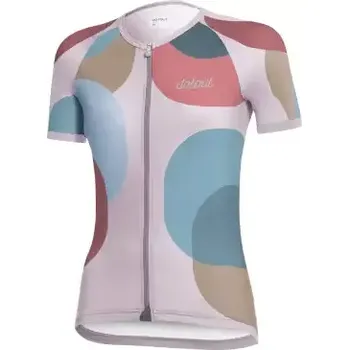 cyklistický dres Dotout Camou dámský dres krátký rukáv Light Pink vel. L