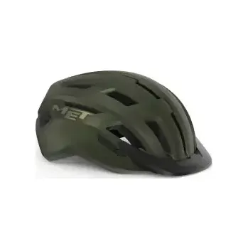 Cyklistická přilba MET Allroad cyklistická přilba Olive Iridescent vel. S