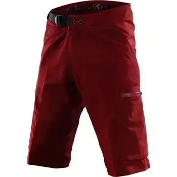 Cyklistické kalhoty Troy Lee Designs Ruckus Cargo pánské kraťasy Mono oxblood vel. 32
