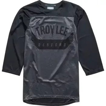 cyklistický dres Troy Lee Designs Ruckus Arc pánský dres 3/4 rukáv Black vel. XL