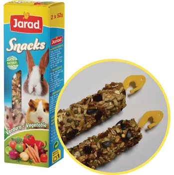Krmivo pro hlodavce Jarad Tyčinky Hlodavec Zelenina - 2ks