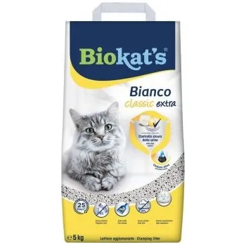 BIOKATS BIANCO Extra 5 kg - poškozený obal