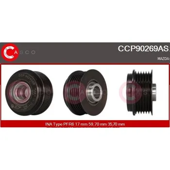 Řemenice, generátor CASCO CCP90269AS