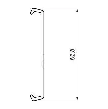 kabelová chránička Víko kan. GEK/DG8 PVC bí 6270 808 OBO BETTERMANN Praha 41-07-289-11202