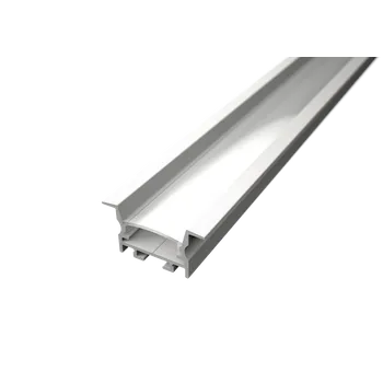 LED lišta Vestavný profil lišta pro LED pásky V25 bílý - profil lišta + Nacvakávací mléčný difuzor 2m - LED Solution - LP316W_LP-UNICOV1-MLK - LP316W_LP-UNICOV1-MLK