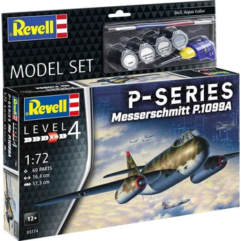 Plastikový model Set Messerschmitt P.1099A - P-Series (1:72)