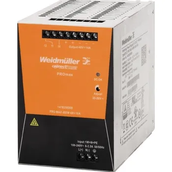 Napájecí zdroj pro osvětlení Zdroj PRO MAX 147814 480W 20A 24V WEIDMULLER, s.r.o. 33-10-257-12409
