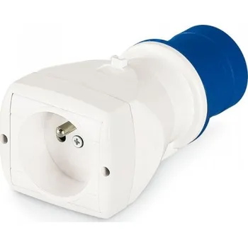 Elektrická zásuvka Adapter 1*16A/3p> 1*220V 610. 374 SCAME-CZ,s.r.o. 09-10-061-01513