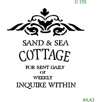 Šablona U 155 - A4 , Lepící fólie