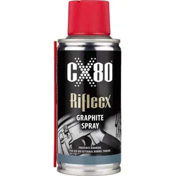 Čištění zbraně Grafitové mazivo na zbraně RifleCX GRAPHITE SPRAY 150 ml