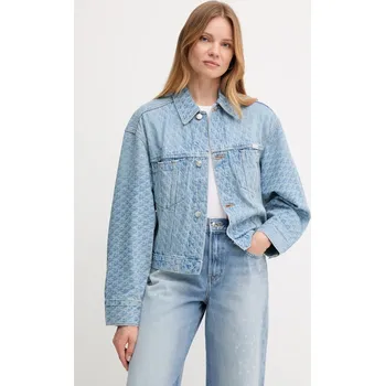 Pánská větrovka Džínová bunda Calvin Klein Jeans LV047C782G modrá 50J, vel. XS