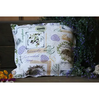 Dekorativní polštářek Polštář - Bylinkový 28 x 28 cm