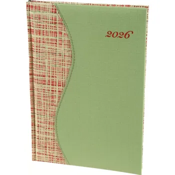 Diář Diář týdenní B5 Balacron Sigma oranžová/zelená