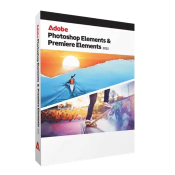 Grafický software Adobe Photoshop Elements & Adobe Premiere Elements 2025 Win/Mac elektronická licence