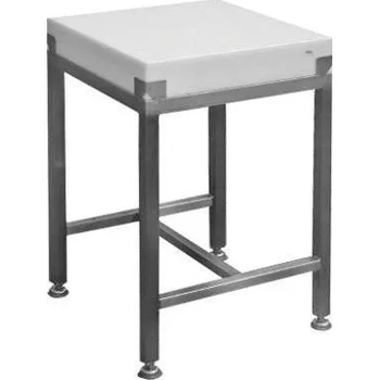 Kuchyňská linka Nerez podstavec pod PE blok 40x40cm