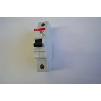 Stavebniny Jistič S241 C 20A/1/C *ABB ABB s.r.o. 15-02-096-24200