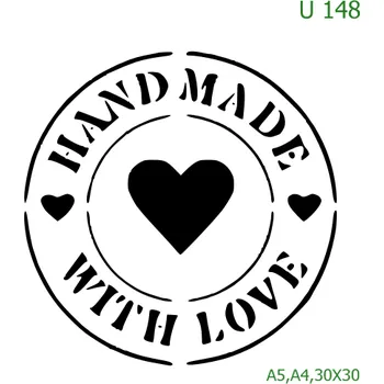 Šablona U 148 - A4 , Nelepící folie