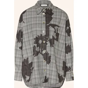 Dámská halenka Sem Per Lei Dámská Košilová Halenka, černá / šedá / bílá, 38