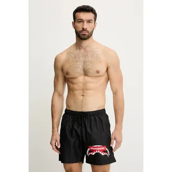 Pánské kraťasy Plavkové šortky Sprayground SP762BLK černá 99A, vel. XXL
