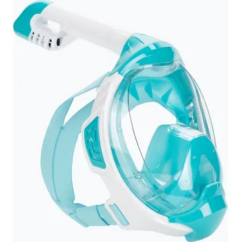 Potápěčské vybavení Celoobličejová maska pro šnorchlování AQUASTIC KAI tyrkysová