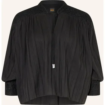 Dámská halenka Boss Dámská Tunika Brodes S Výšivkami, černá, 34