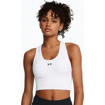 Podprsenka Fitness podprsenka Under Armour Vanish Seamless Mid Branded white / black