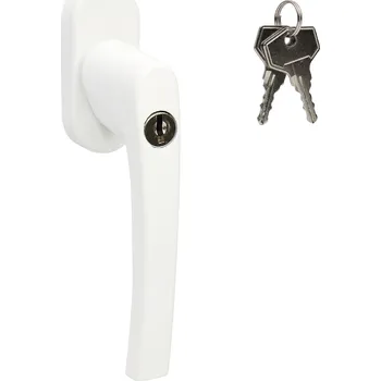 Dveřní kování Richter Czech Uzamykatelná okenní klika RHW.011.L.F9016