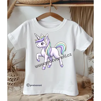 Trička s potiskem Tričko s potiskem, dětské, JEDNOROŽEC 2, 1 ks Velikost: 9/10 let Beagle